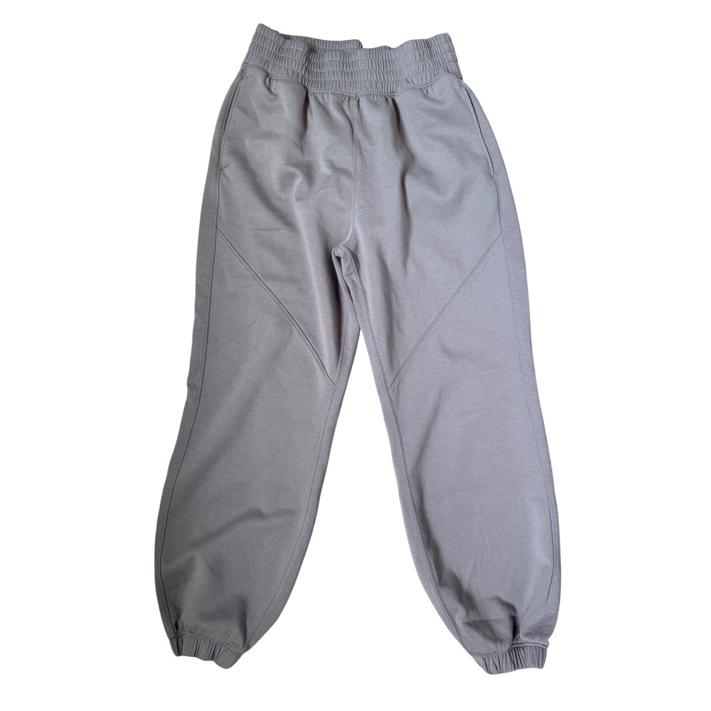 Abercrombie & Fitch YPB neoKNIT Joggers Grey High Rise Sweatpants Womens Medium